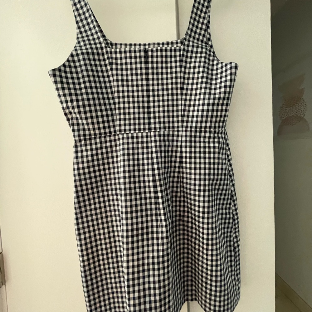 Favorite Daughter Breakup Mini Dress in Navy Gingham - NWT - Picture 8 of 8